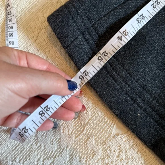 J. Crew Stadium cloth by Nello Gori double breasted wool vented peacoat - Picture 7 of 14